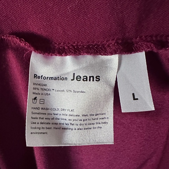 Reformation JEANS Maurie Wrap Dress - Picture 5 of 5